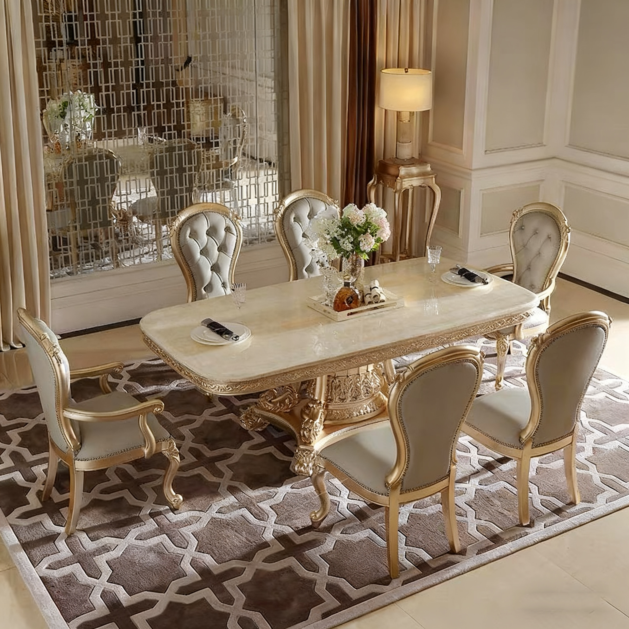 Shell Elegance French Dining Chair  image 6