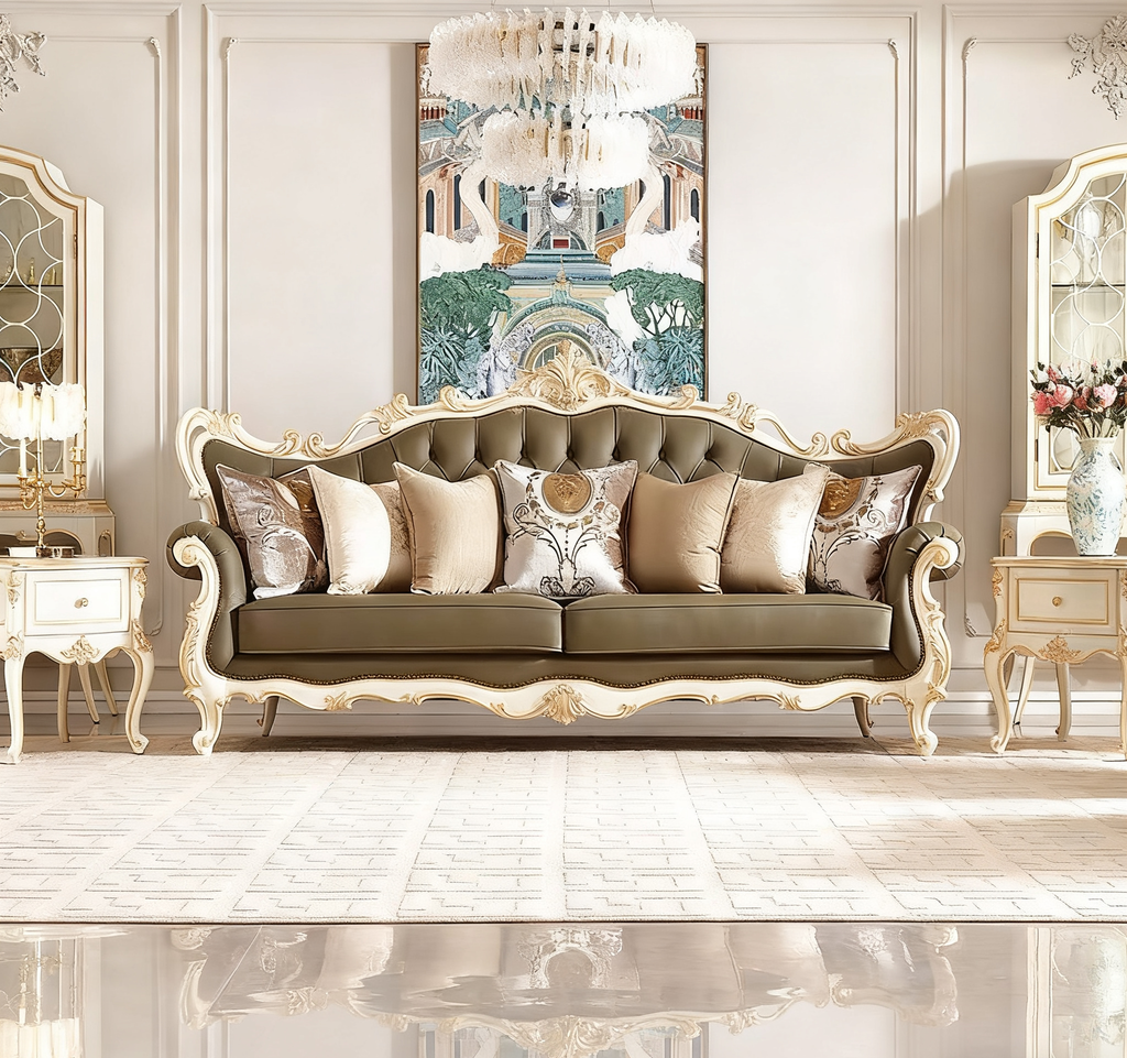 Eden Leater  French Vintage Sofa image 9