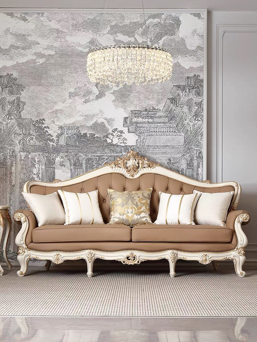Amber Grace French Vintage Sofa image 1