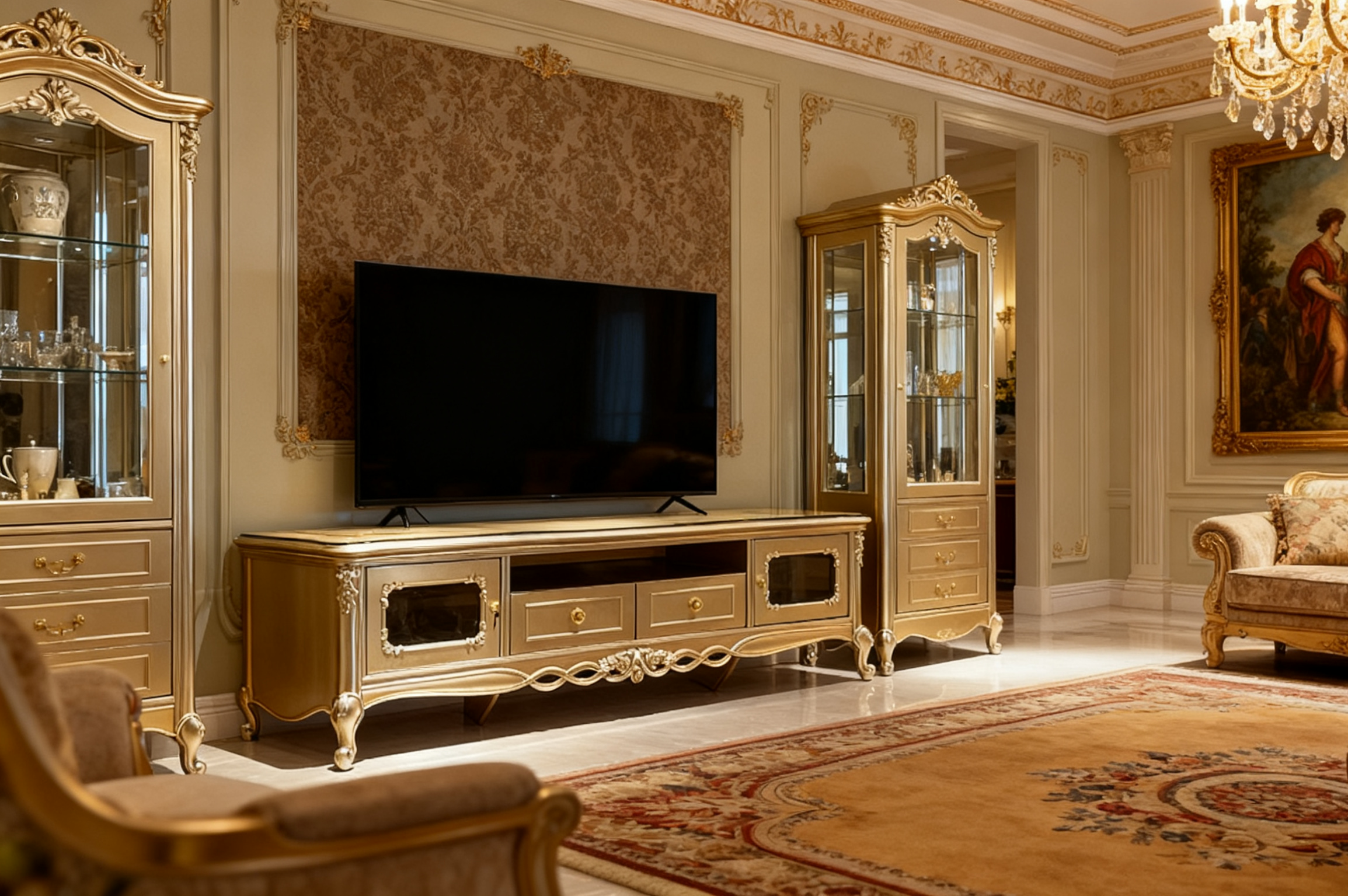 Avielle French TV Cabinet image 5