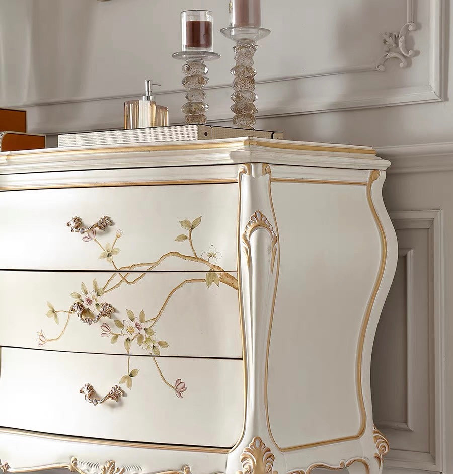 Eternal Bloom French Vintage Drawer Chest image 2