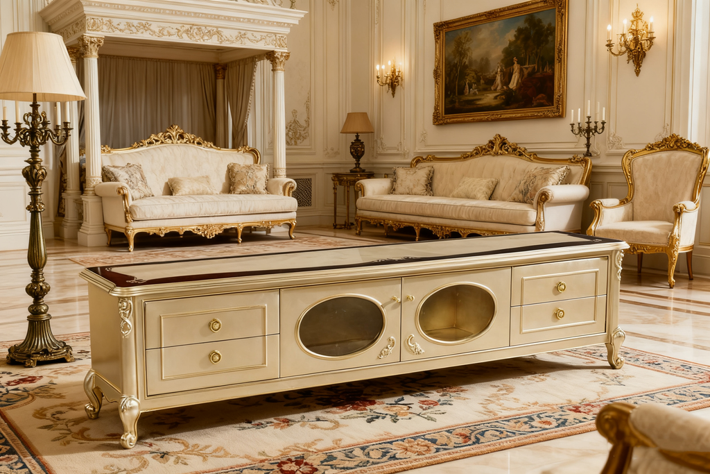 Amour French  TV  Cabinet  image 4
