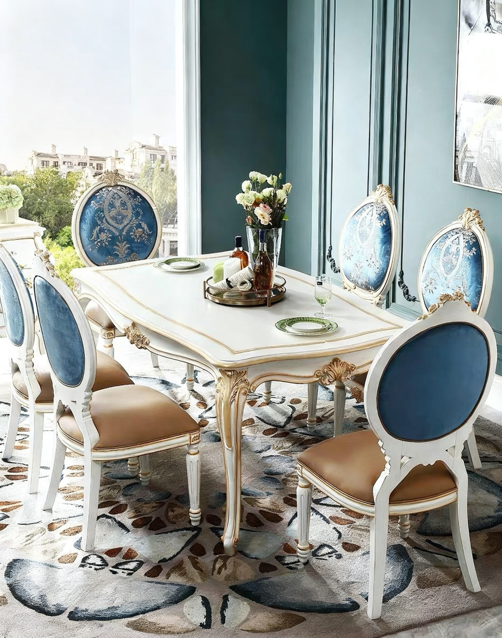 Gracefield French Vintage Dining Table  image 7
