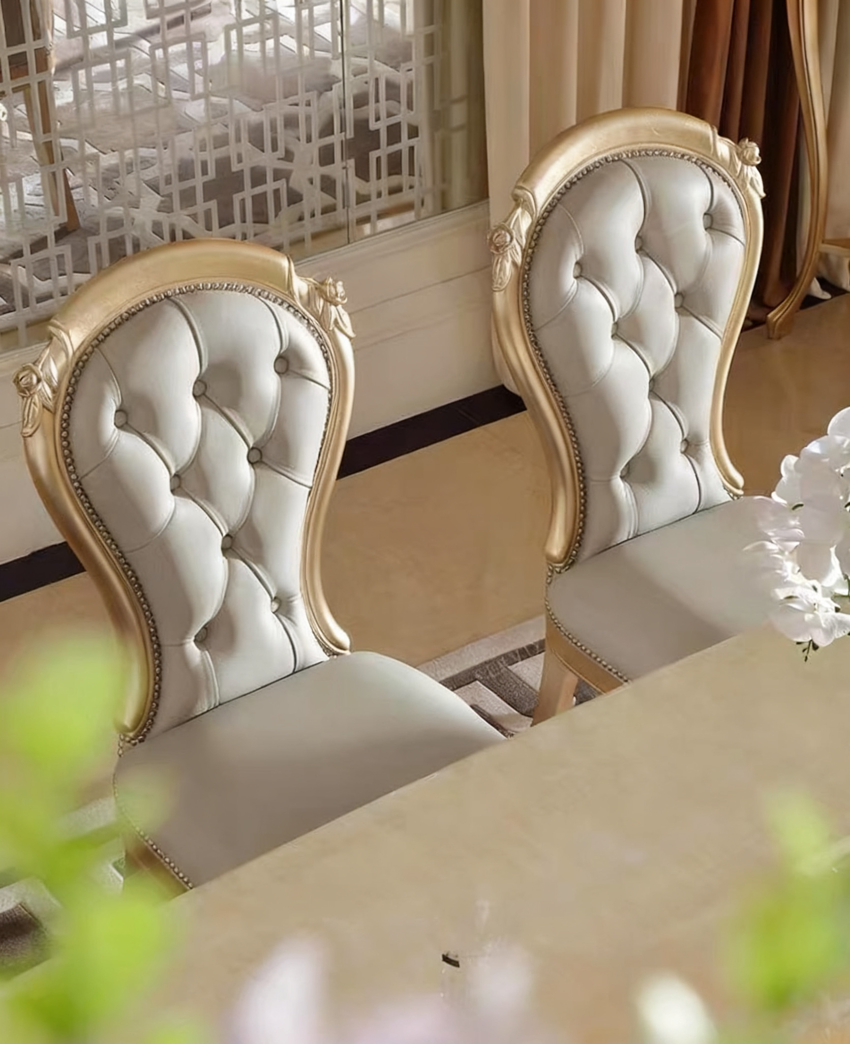 Shell Elegance French Dining Chair  image 1