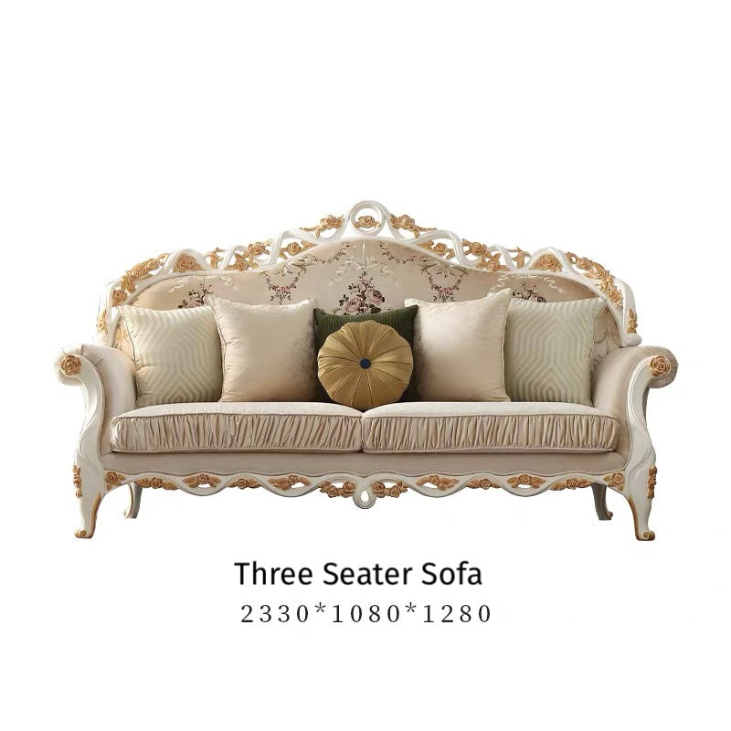 Eternal Bloom Luxury French Vintage Sofa image 12