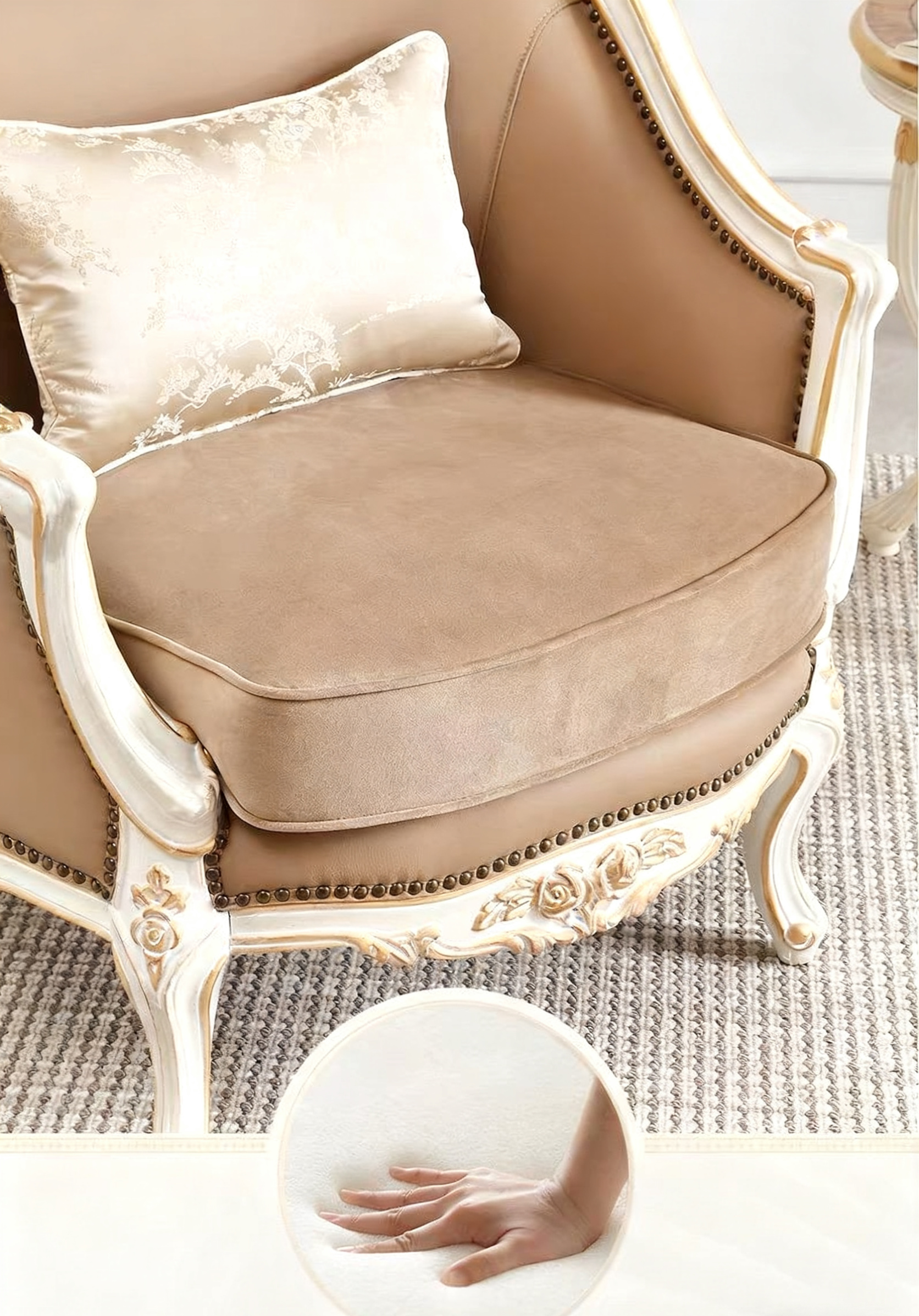 Amber Grace French Vintage Leisure Chair image 7