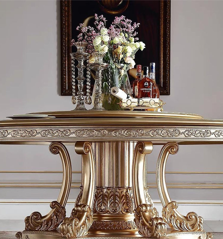 Versailles Garden French Round Dining Table
