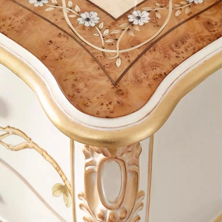 Ivory Luxe French Vintage Buffet Drawer Chest