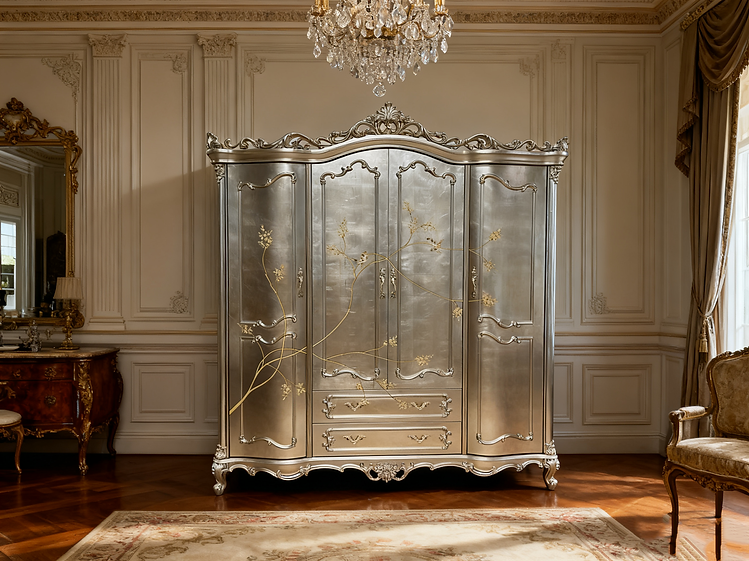 Paris Garden French Wardrobe Cabinet