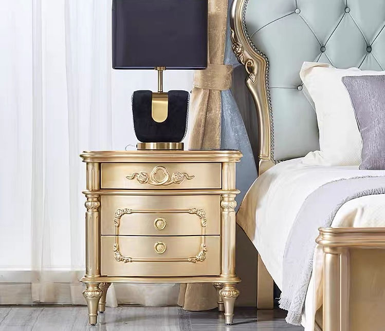 Rose Moment French Bedside Table