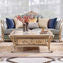 Solenne French Square Marble Coffee Table