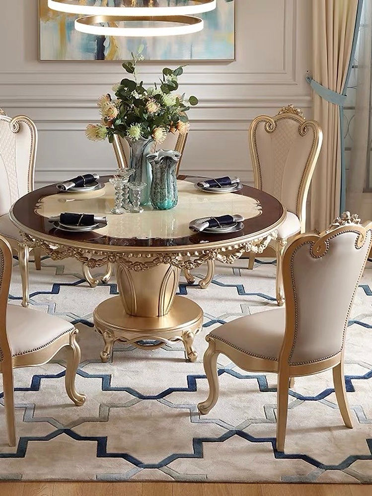 Lumière French Round Dining Table