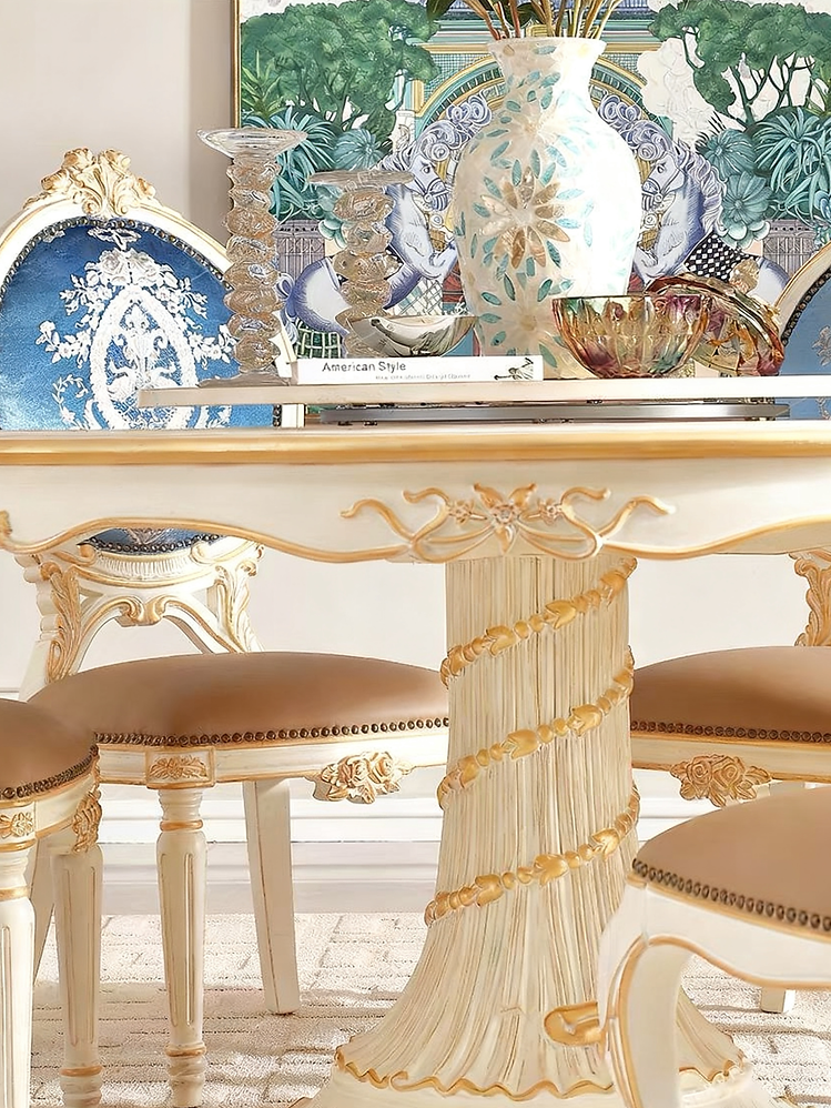 Royal French Vintage Dining Table