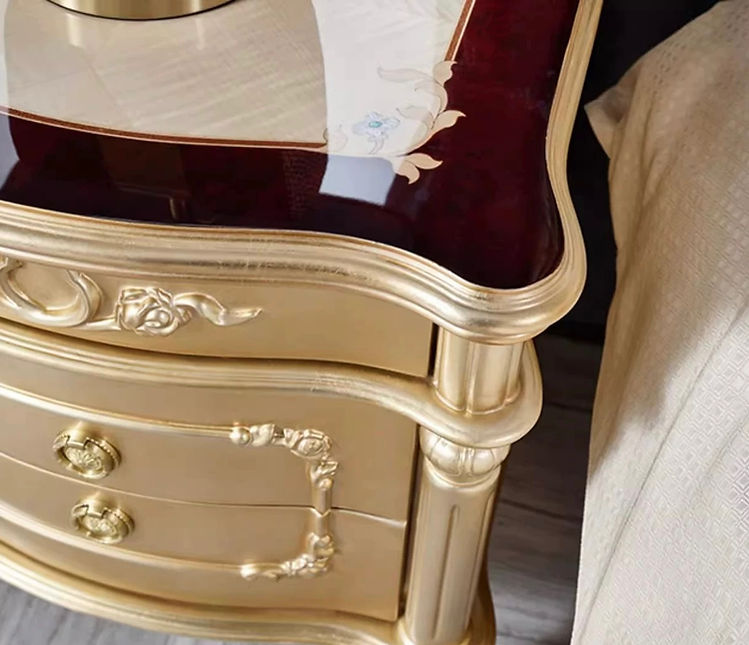 Rose Moment French Bedside Table