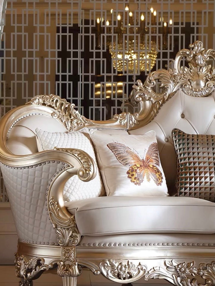 Versailles French Solid Wood Sofa