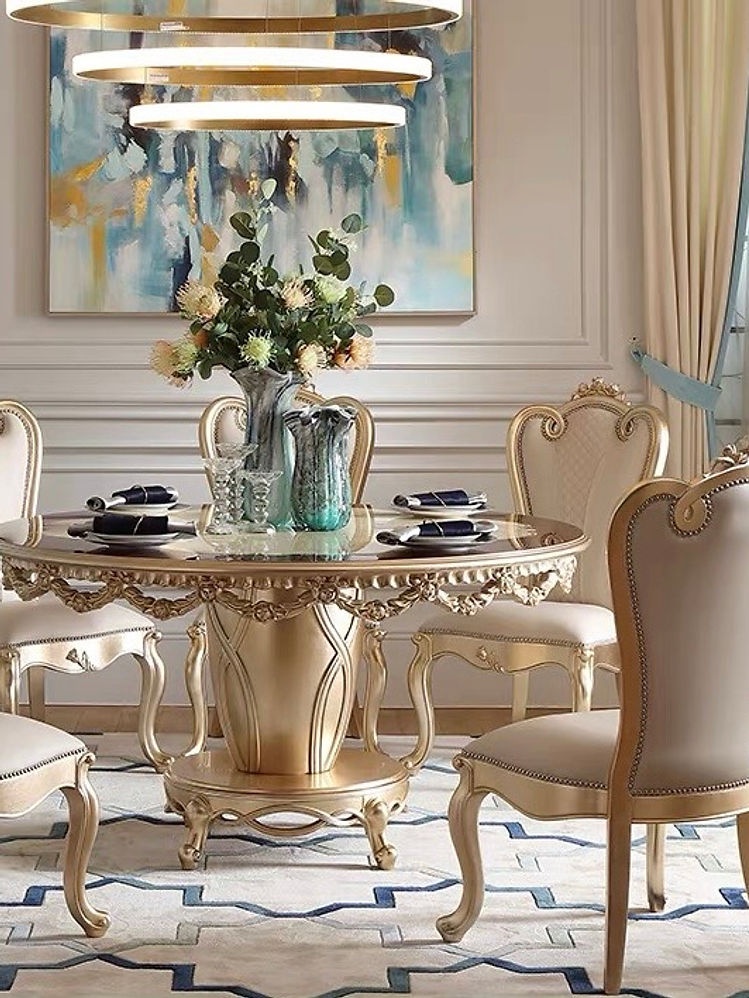 Lumière French Round Dining Table