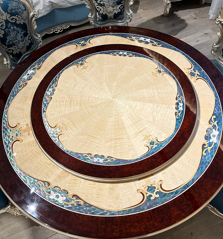 Versailles Garden French Round Dining Table