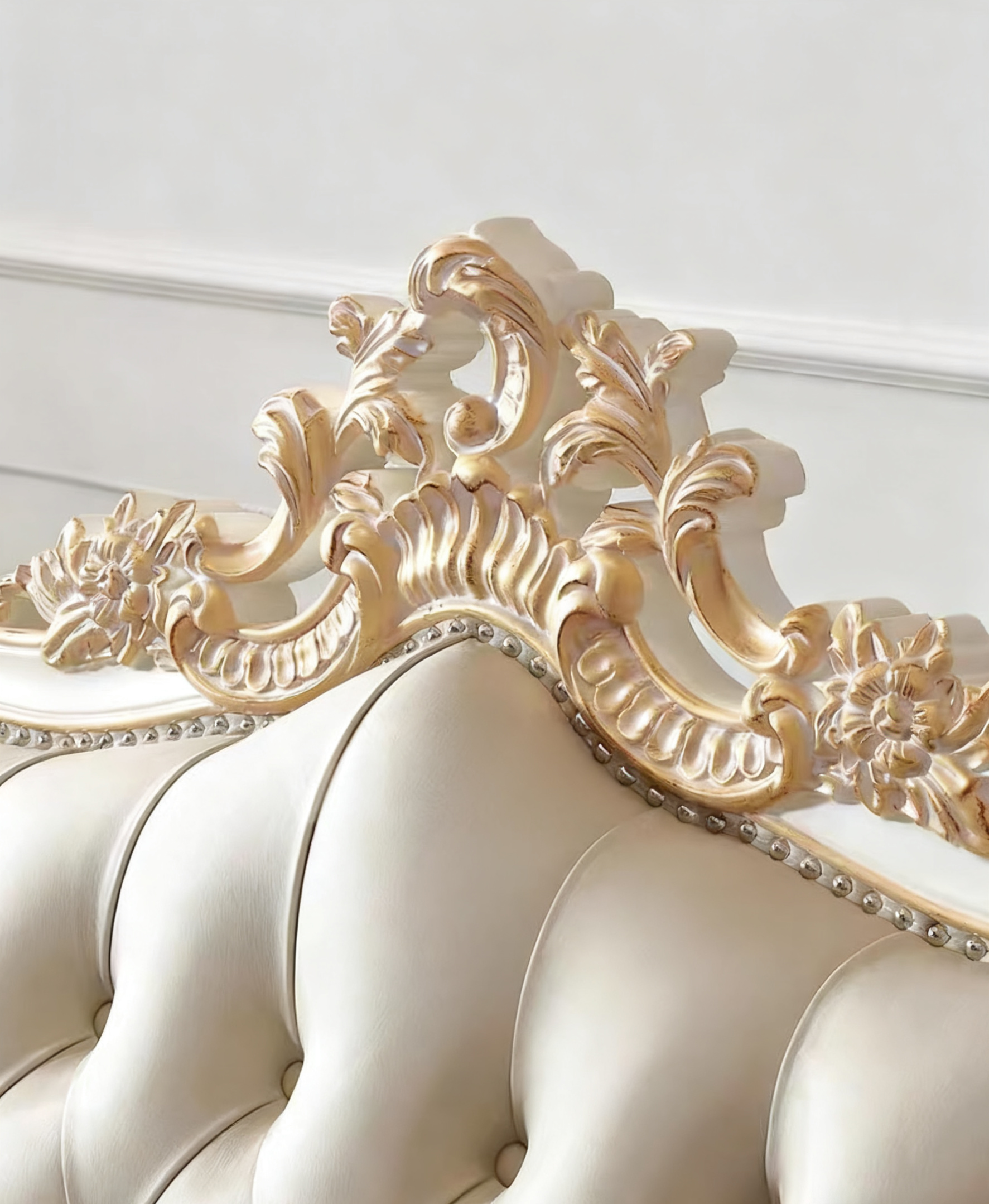 Harmony French Vintage Sofa image 2