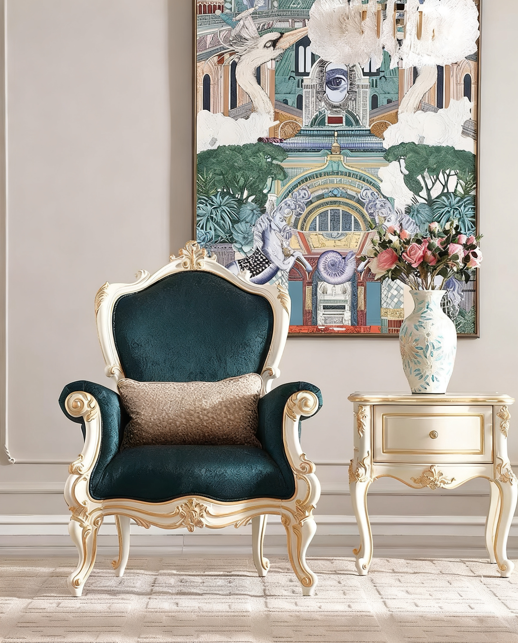 Royal French Vintage Leisure Chair  image 1