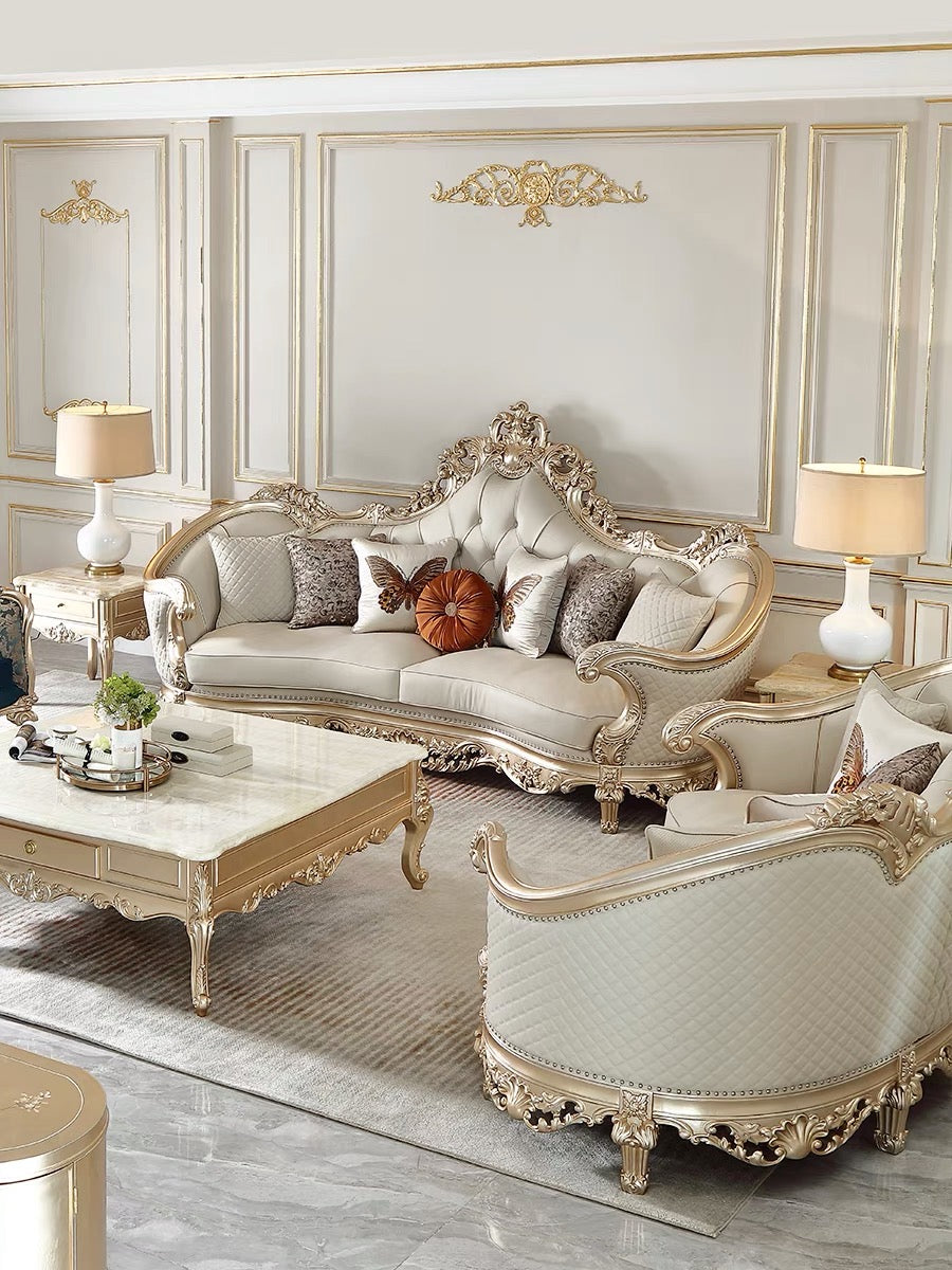 Marbelle French Marble Side Table image 4