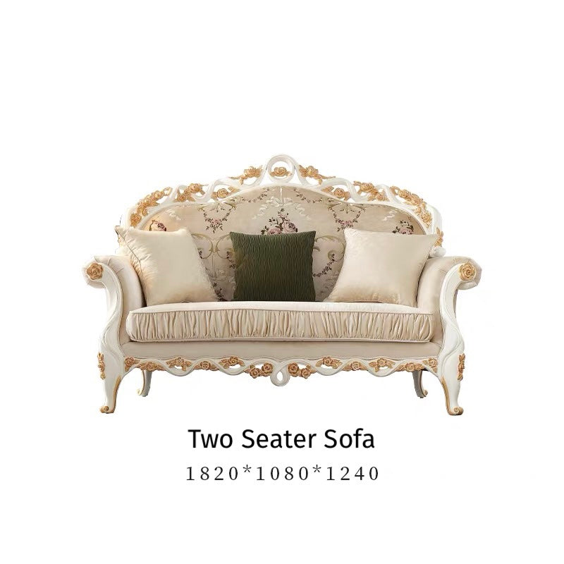 Eternal Bloom Luxury French Vintage Sofa image 13
