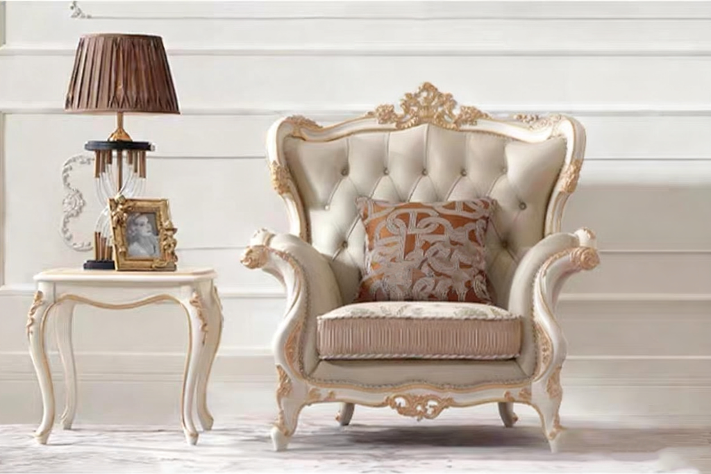 Harmony French Vintage Sofa image 9