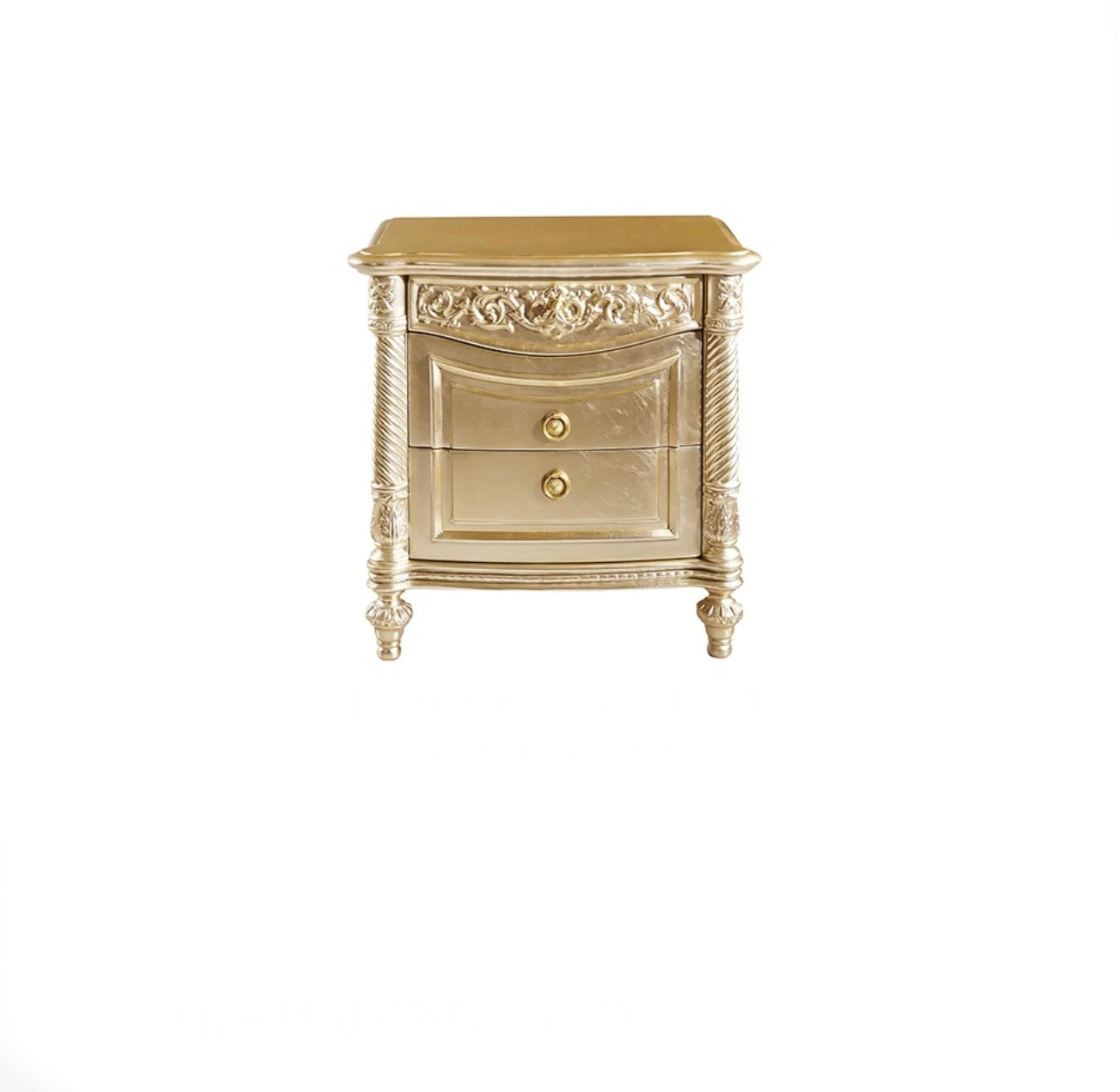 Versailles French Bedside Table image 4