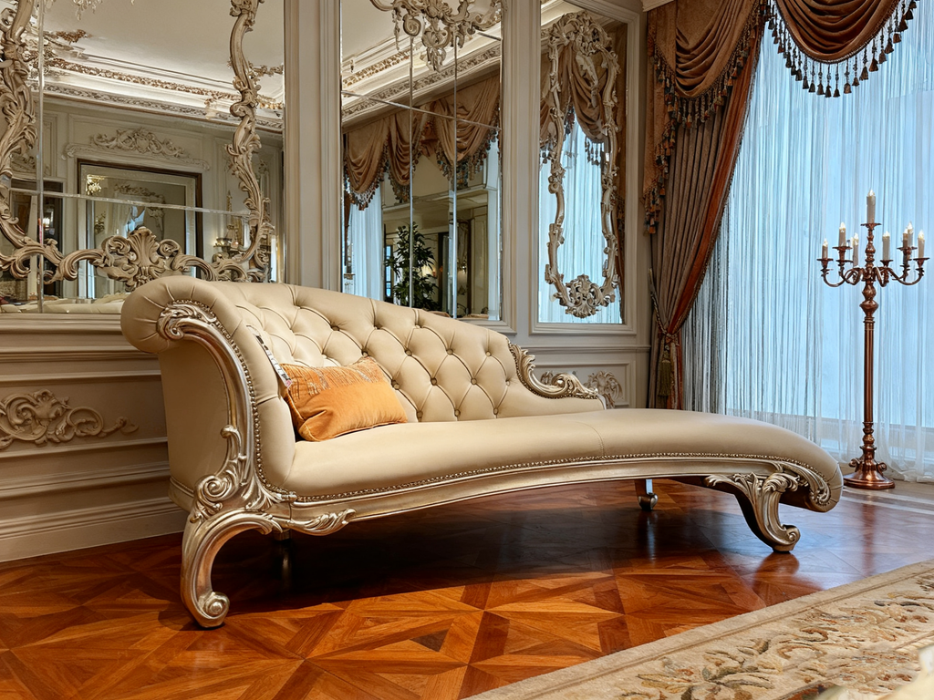Royale French Chaise Lounge image 4