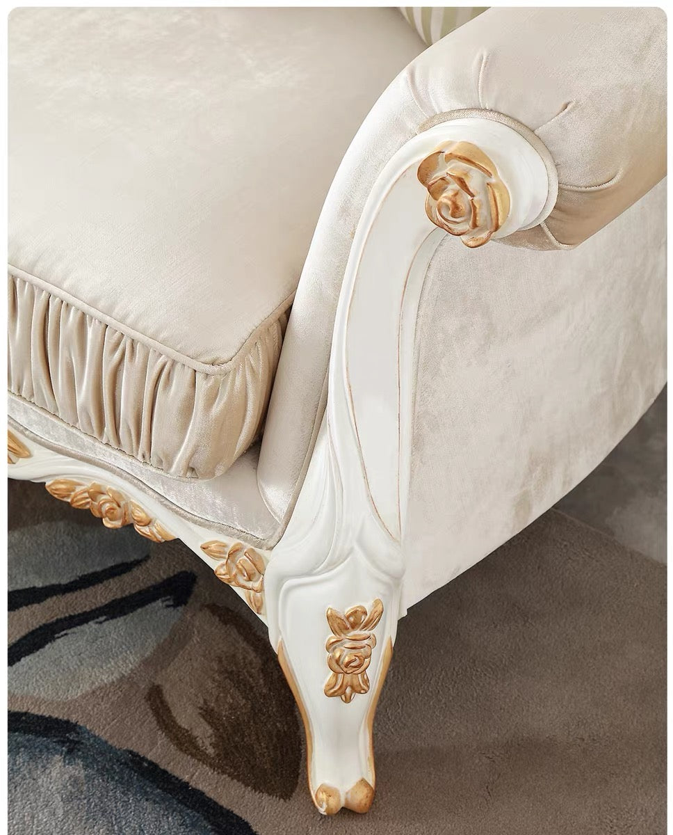 Eternal Bloom Luxury French Vintage Sofa image 6